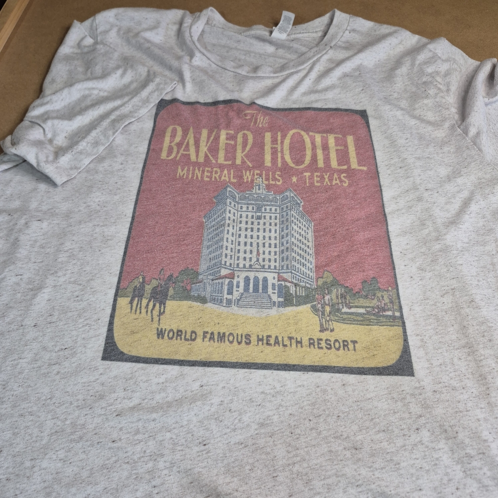 Bella Canvas Light Gray Baker Hotel Tee 1926/150